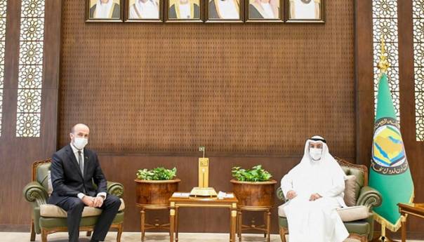 Ambasador Jusić sa generalnim sekretarom GCC