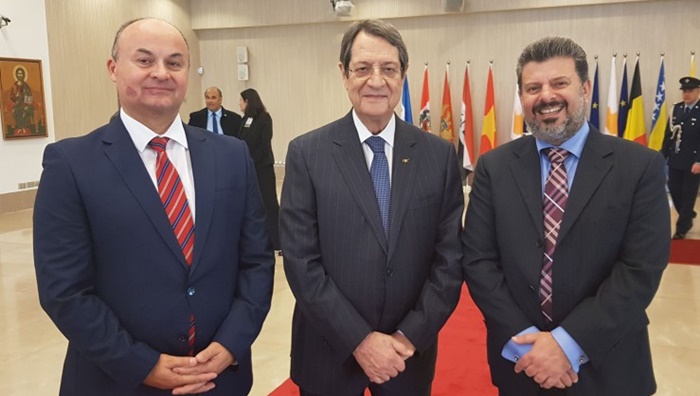 Ambasador Kovačević uručio akreditivna pisma predsjedniku Republike Kipar