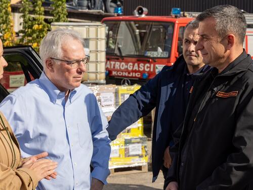Ambasador Murphy u Konjicu i Jablanici: Stalna podrška BIH