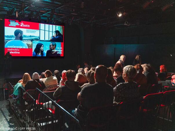 Ambasador Namoora zatvorio program OFF-a i SARTR-a posvećen Palestini