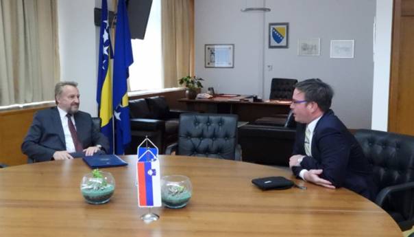 Ambasador Sedar potvrdio podršku Slovenije svim reformskim procesima u BiH
