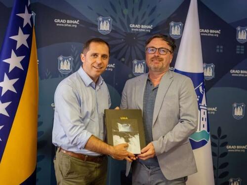 Ambasador Slovenije učestvuje u biciklističkom maratonu "Bihać - Srebrenica"