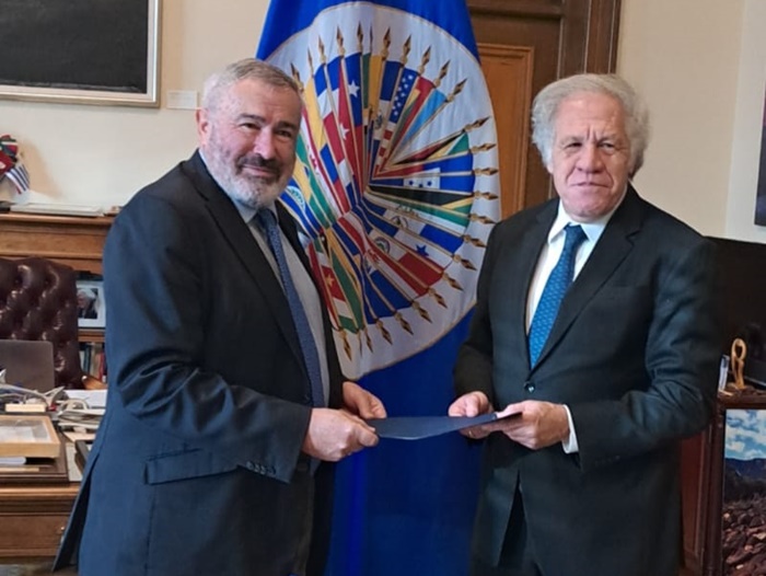 Ambasador Sven Alkalaj predao akreditivna pisma Luisu Almagru Lemesu