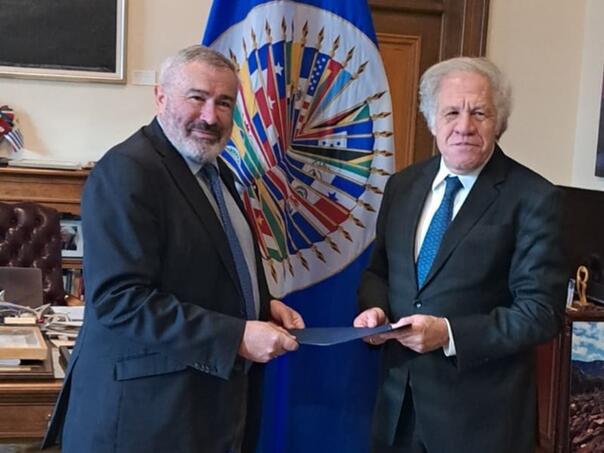 Ambasador Sven Alkalaj predao akreditivna pisma Luisu Almagru Lemesu