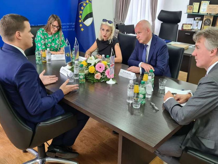 Ambasador Velike Britanije pohvalio viziju Vlade Tuzlanskog kantona