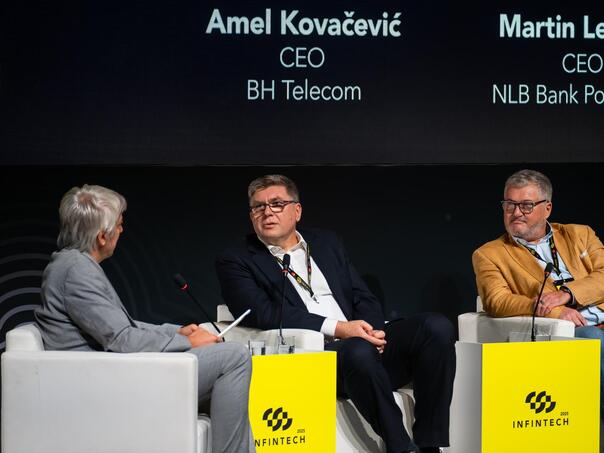 Amel Kovačević na INFINTECH konferenciji: Pravo liderstvo se ne testira u mirnim vodama, već u oluji