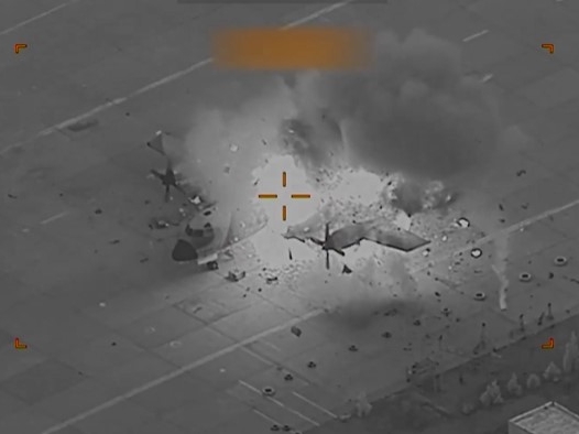 Američka komanda objavila video snimak uništenja iranskih aviona