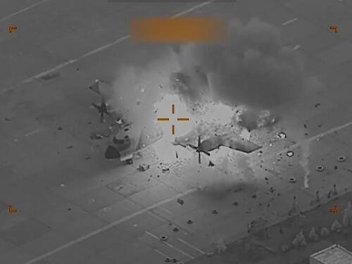 Američka komanda objavila video snimak uništenja iranskih aviona