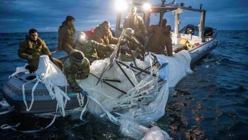 Američka vojska iz oceana izvukla senzore s kineskog balona
