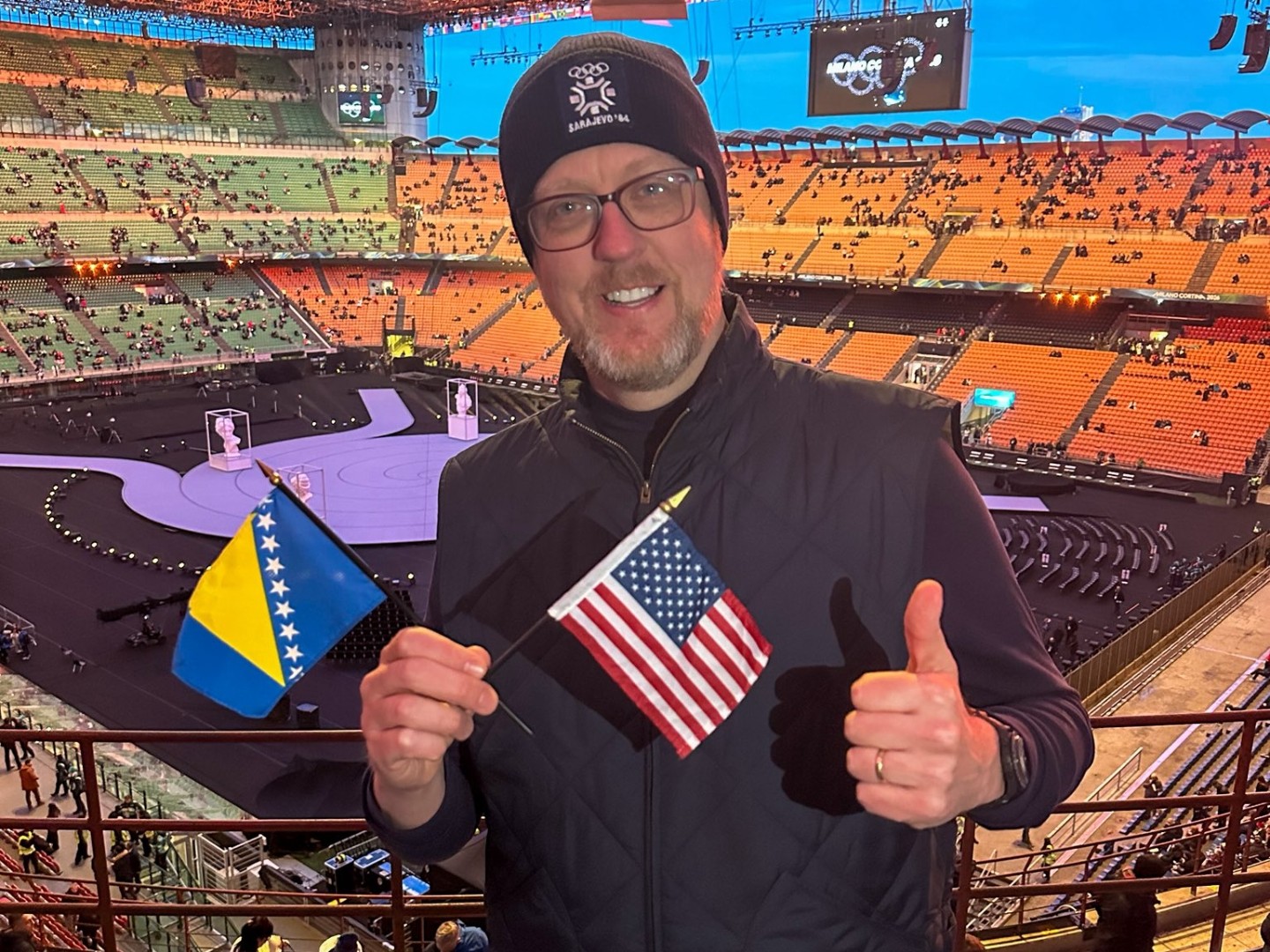 Američki diplomata s kapom "Sarajevo '84" pratio otvaranje ZOI u Milanu