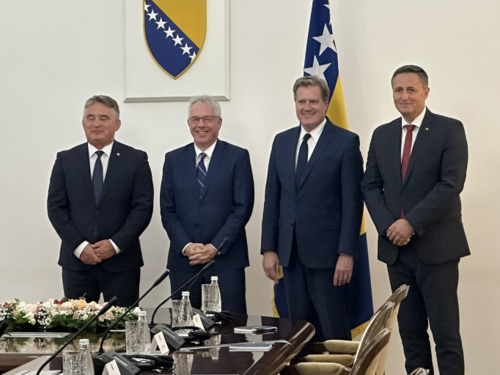 Američki kongresmen u Predsjedništvu, Cvijanović nije na sastanku