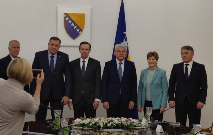 Američki kongresmeni stigli u Predsjedništvo BiH