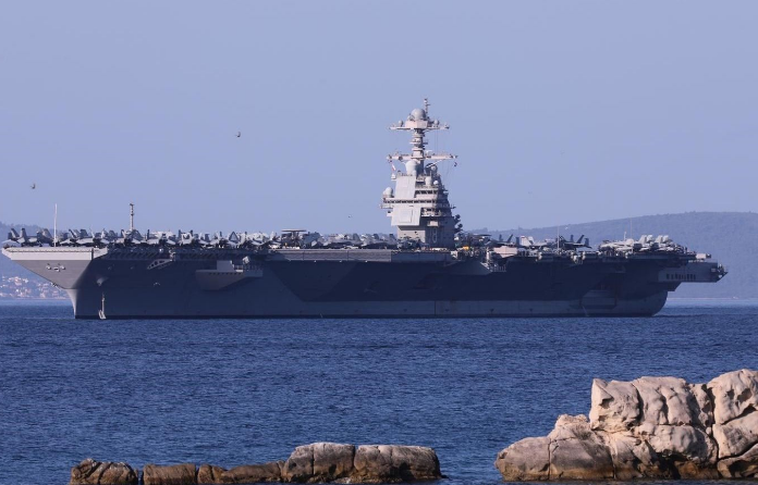 Američki nosač aviona stigao u Izrael