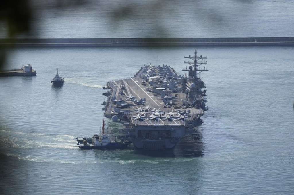 Američki nosač aviona stigao u Južnu Koreju u 'strateškom potezu odvraćanja Pjongjanga'