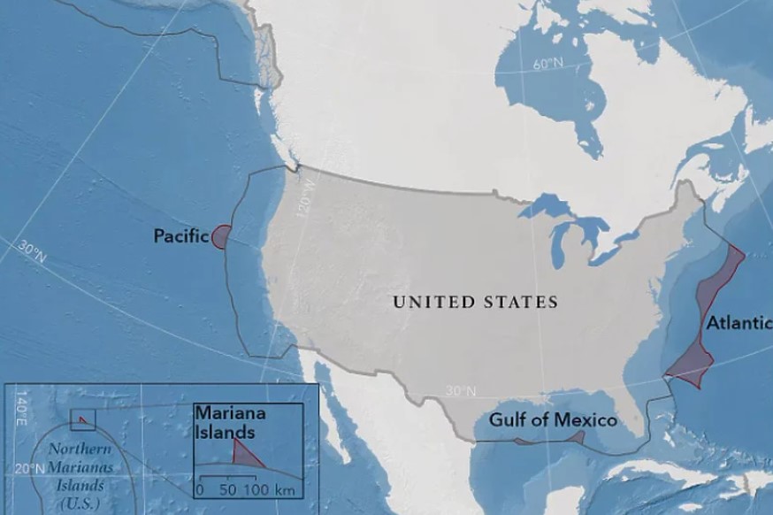 Amerika proširila svoju teritoriju za milion kilometara