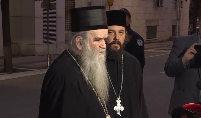 Amfilohije saslušan u Tužilaštvu, tvrdio da nije prekršio mjere