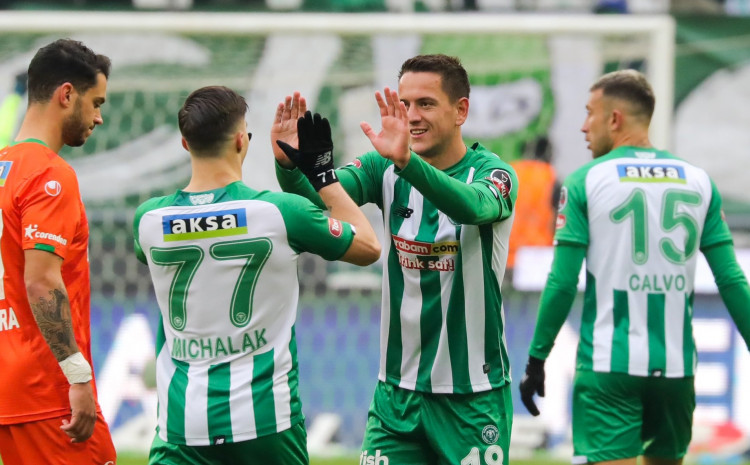 Amir Hadžiahmetović postigao dva gola i spasio bod Konyasporu