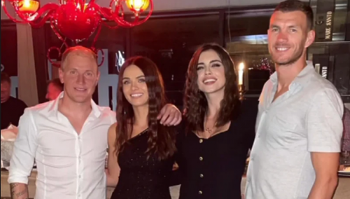 Amra Džeko i Senijad Ibričić zajedno slavili rođendane