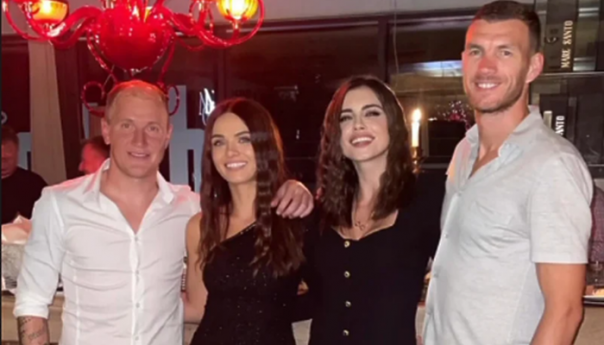 Amra Džeko i Senijad Ibričić zajedno slavili rođendane