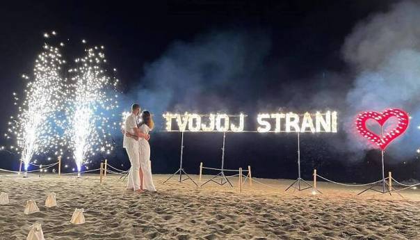 Amra i Edin Džeko proslavili deset godina ljubavi