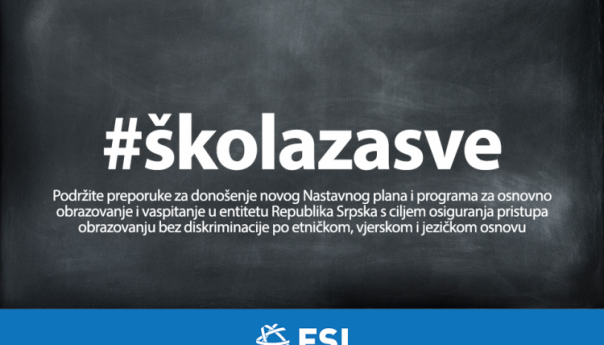 Analiza 'Škola za sve' razotkrila razmjere diskriminacije u obrazovanju