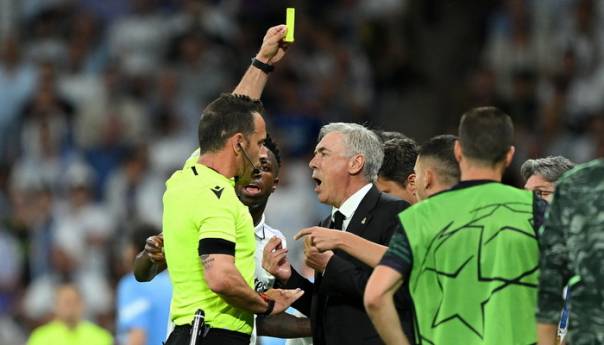 Ancelotti o golu Cityja: Na TV-u su pokazali da je lopta bila vani