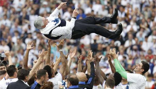 Ancelotti ušao u historiji kao prvi s pet finala
