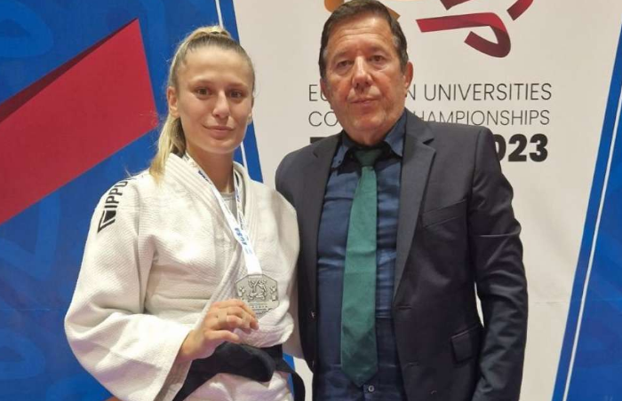 Anđela Samardžić osvojila srbrenu medalju na Evropskom borilačkom prvenstvu