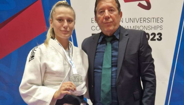 Anđela Samardžić osvojila srbrenu medalju na Evropskom borilačkom prvenstvu