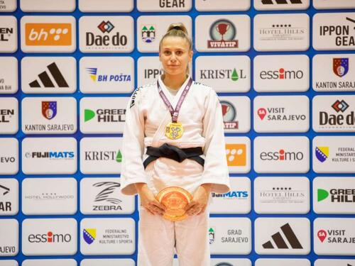 Džudistkinja Anđela Samardžić osvojila zlato za BiH