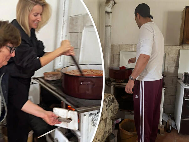 Anđelka u selu pravi ajvar: Mirisi djetinjstva i osmijeh uz zimnicu