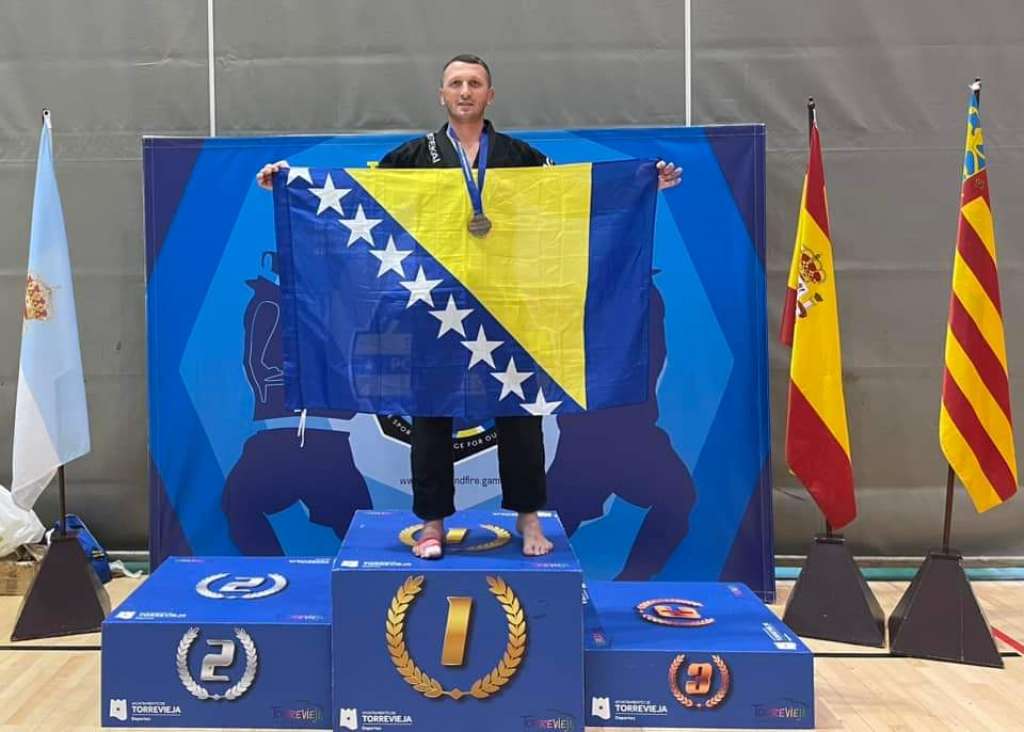 Anes Ličina osvojio dvije medalje na Evropskim policijskim igrama