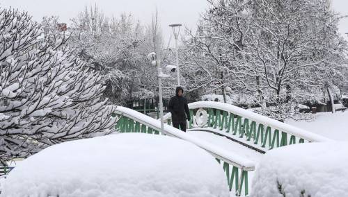 Ankara prekrivena snijegom
