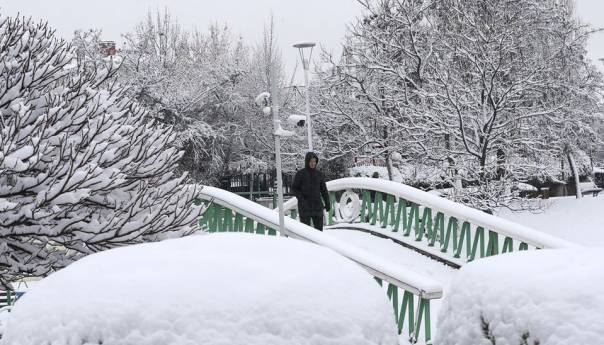 Ankara prekrivena snijegom