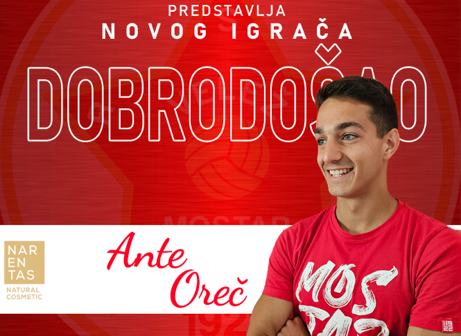 Ante Oreč novi je fudbaler Veleža