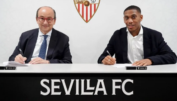 Anthony Martial stigao u Sevillu na posudbu iz Manchester Uniteda