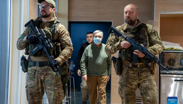Antonio Guterres putuje u Ukrajinu