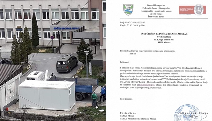 Apel iz žarišta epidemije: Konjic je prepušten sam sebi!