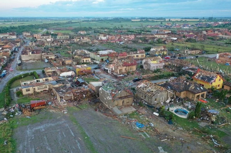 Apokaliptični prizori iz Češke nakon razornog tornada