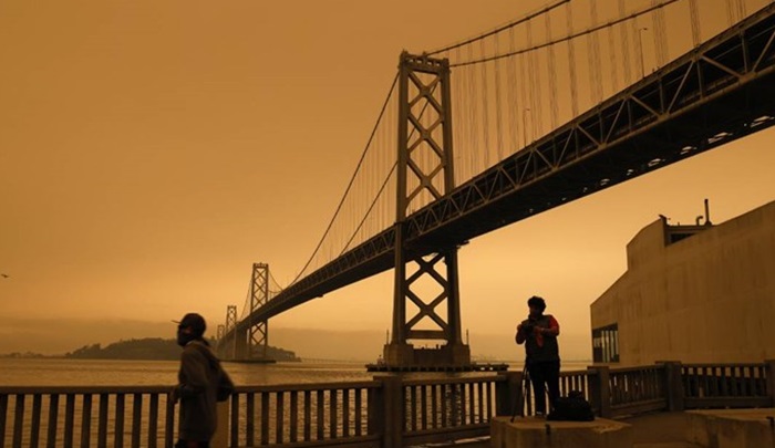 Apokaliptični prizori u Kaliforniji: Izgleda kao Mars, a ne Zemlja