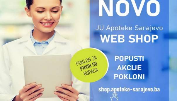 Apoteke Sarajevo nude mogućnost online kupovine