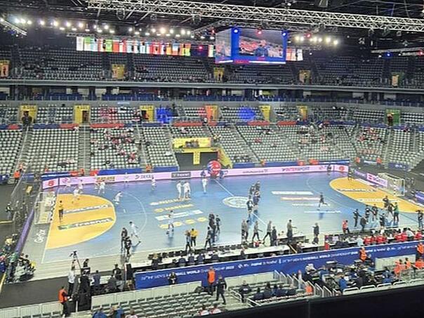 Arena u Zagrebu sablasno prazna na utakmici Svjetskog prvenstva