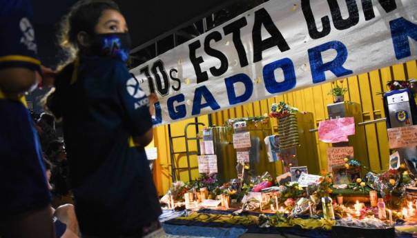 Argentina oplakuje Maradonu