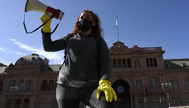 Argentina: Prvomajski protesti u Buenos Airesu