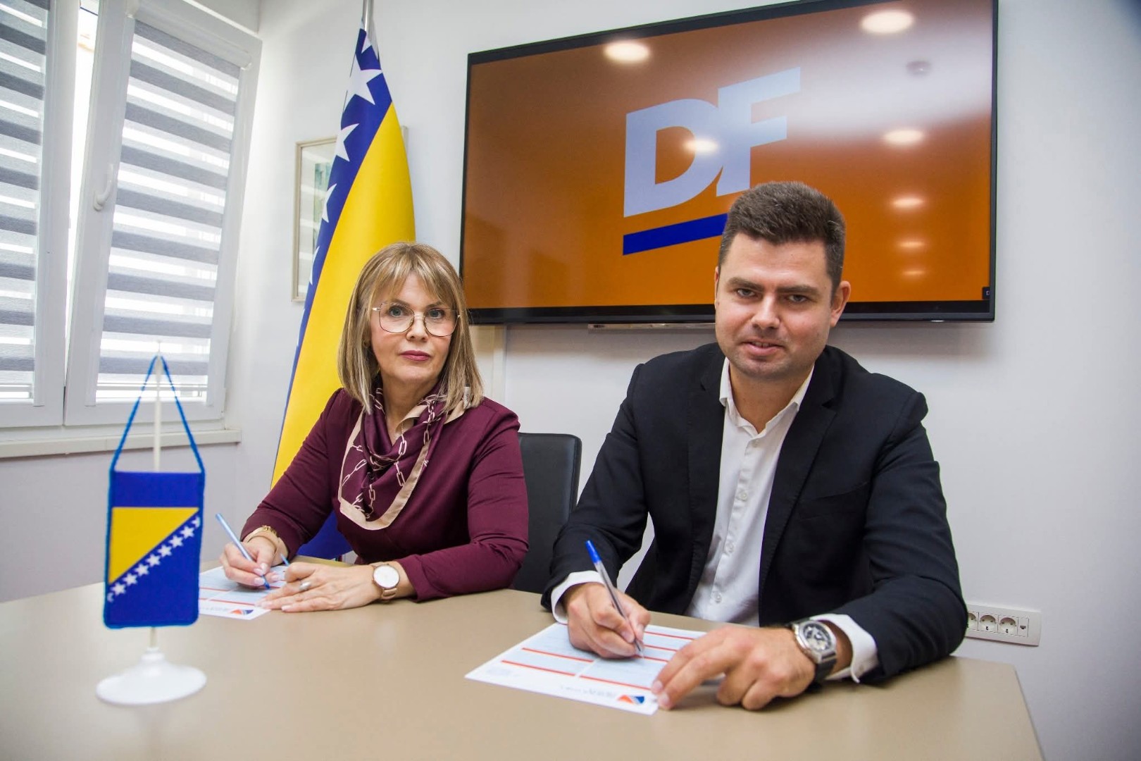 Arman Zalihić i dr. Lamija Duranović pristupili DF-u