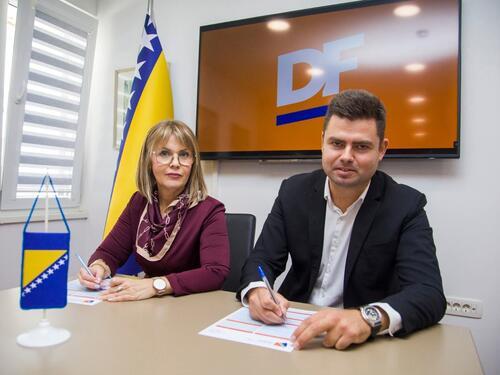 Arman Zalihić i dr. Lamija Duranović pristupili DF-u
