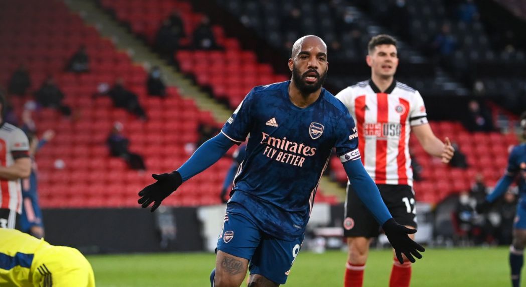 Arsenal ubjedljiv na Bramall Laneu protiv Oštrica, dva gola Lacazettea