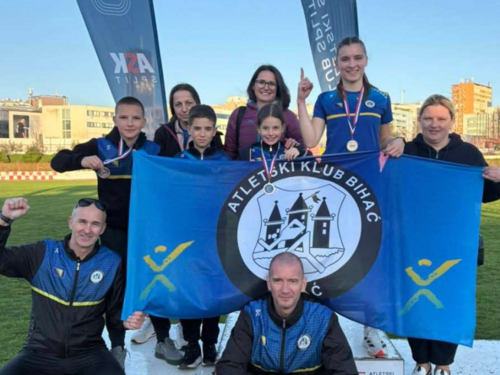 Atletičari iz Bihaća briljirali u Splitu: dvije zlatne i dvije srebrne medalje