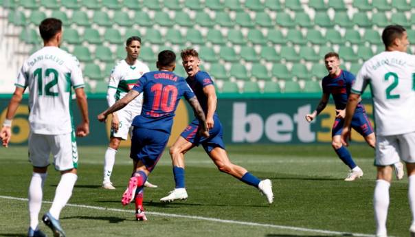 Atletico se izvukao kod davljenika, Elche promašio penal u 92. minuti