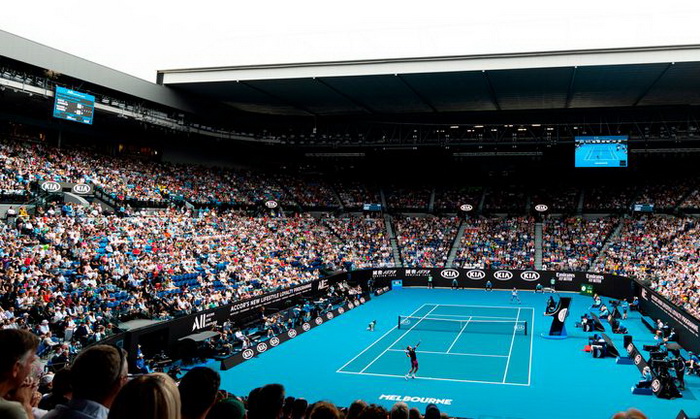 Australian Open pred punim tribinama